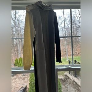 Turtleneck sweater dress